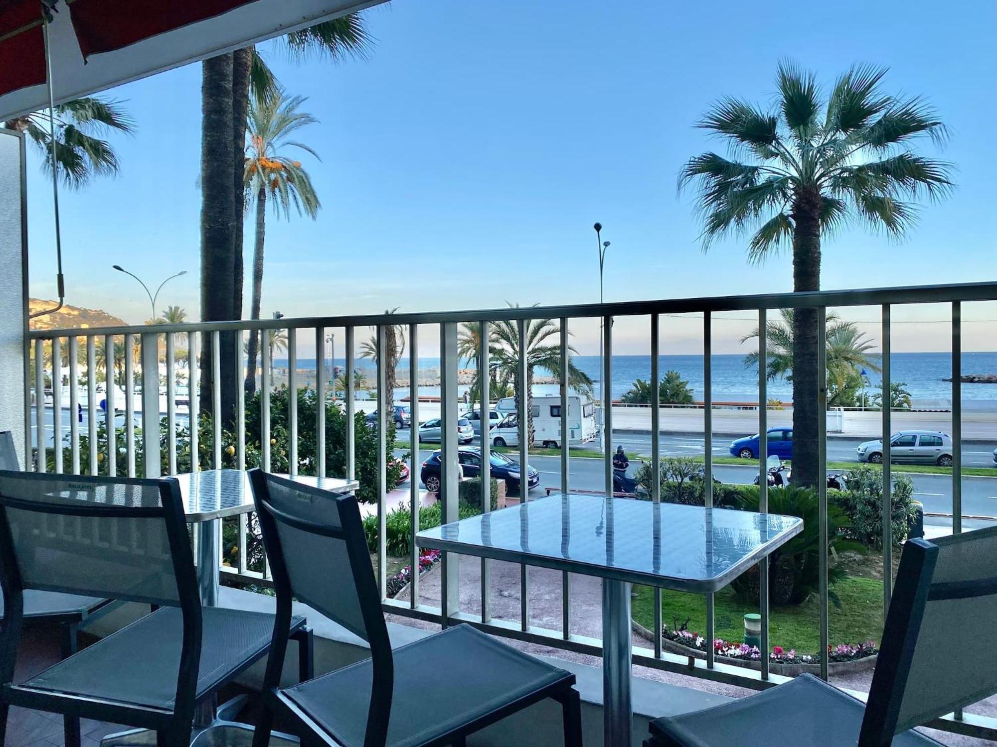 "Le Reve Eveille", Vue Mer, Garage Menton Exterior foto